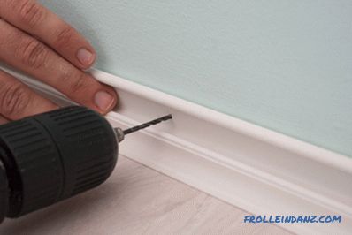 How to install a plinth: plastic, MDF or wooden How to install a plinth: plastic, MDF or wooden