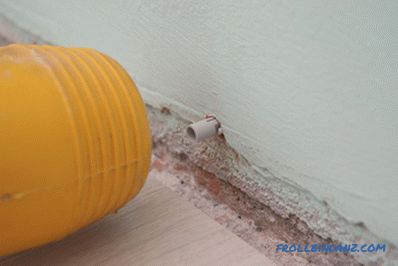 How to install a plinth: plastic, MDF or wooden How to install a plinth: plastic, MDF or wooden