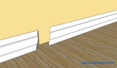 How to install a plinth: plastic, MDF or wooden How to install a plinth: plastic, MDF or wooden
