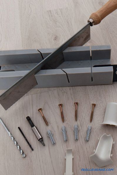 How to install a plinth: plastic, MDF or wooden How to install a plinth: plastic, MDF or wooden